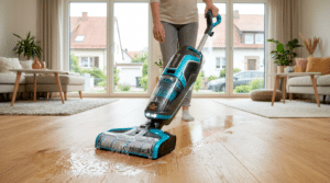 entdecken sie den bissell-staubsauger mit 80 euro rabatt, der gleichzeitig saugt und wischt, und revolutionieren sie ihren hausputz mühelos und effizient.