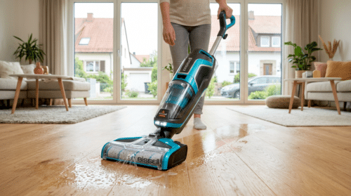 entdecken sie den bissell-staubsauger mit 80 euro rabatt, der gleichzeitig saugt und wischt, und revolutionieren sie ihren hausputz mühelos und effizient.