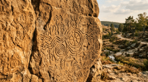 entdecken sie jahrtausendealte monumentale gravuren, die uralte wasserquellen in der wüste markieren und faszinierende einblicke in vergangene kulturen bieten.