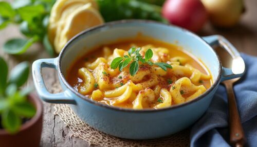 Herzhaft, würzig und in 25 Minuten servierbereit: der Frühlingsgrünkohl-Eintopf