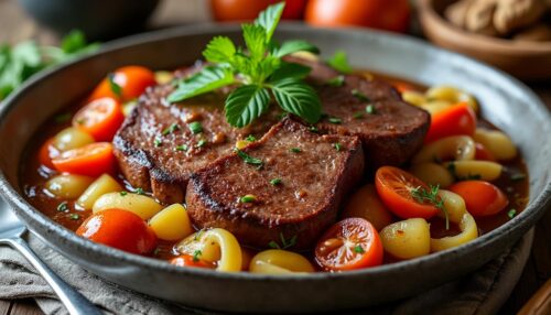 Zart, würzig und langsam geschmort: Fränkischer Sauerbraten im Frühling genießen